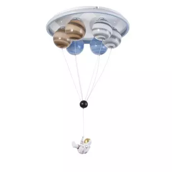 Люстра «Полет» 6хЕ27 40 Вт белый 505060 см