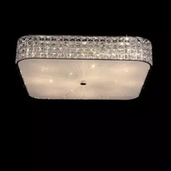 Люстра «Портал» 10x60W E14 хром 61x61x15 см