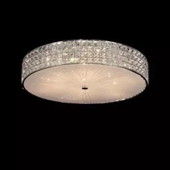 Люстра «Портал» 10x60W E14 хром 61x61x15 см