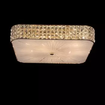 Люстра «Портал» 10x60W E14 золото 61x61x15 см