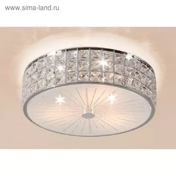 Люстра «Портал», 3x60W E14, хром 31x31x12 см