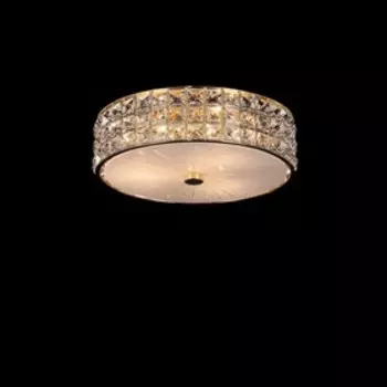 Люстра «Портал» 3x60W E14 золото 31x31x12 см