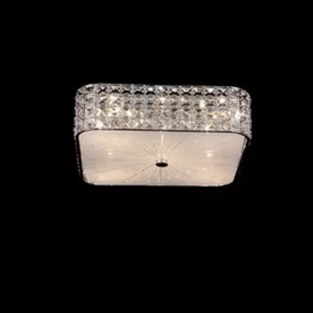 Люстра «Портал», 6x60W E14, хром 41x41x15 см