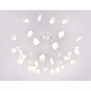 Люстра потолочная Ambrella light, Traditional, TR3018, 36хG4, цвет белый