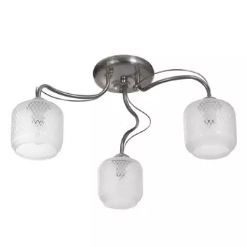 Люстра потолочная Бетти 3х40Вт Е14 Хром 54x54x29 см