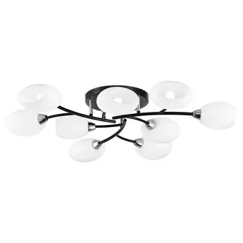Люстра потолочная Citilux «Флорида» CL148195, 92х92х14,5 см, 9х60Вт, E14, цвет черный