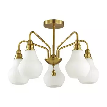 Люстра потолочная Eleonora 5x60W E27 35x35 см