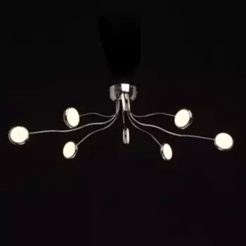 Люстра потолочная "Фленсбург" 24W LED хром 105x75x30см