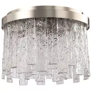 Люстра потолочная Frostyle 6xE14 40Вт, размер 40x40x28,5 см, цвет глянцевый никель