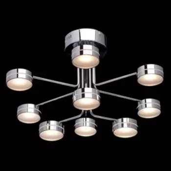 Люстра потолочная "Гэлэкси" 9x5W LED металлический 57x57x35,5см