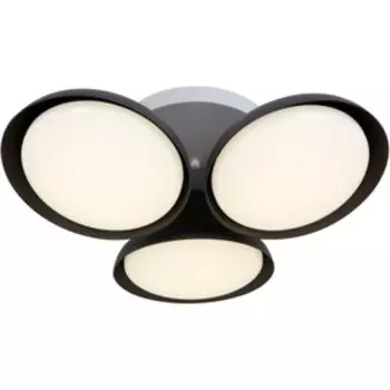 Люстра потолочная Graves 3xLED 45Вт, размер 45x45x15 см, цвет коричневый, белый