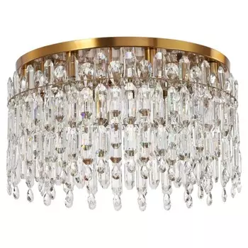 Люстра потолочная Legacy 8xE14 40Вт, размер 60x60x34 см, цвет бронза