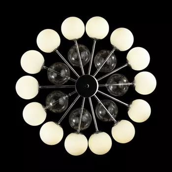 Люстра потолочная Lumion. Marlene, 14х25Вт, G9, 310-1130 мм, цвет хром