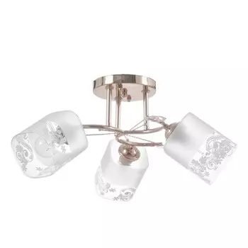 Люстра потолочная "Натали" 3х40Вт Е27 Цвет: Золото