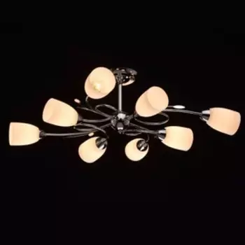 Люстра потолочная «Олимпия», 8x60W E14, хром 90x90x26 см