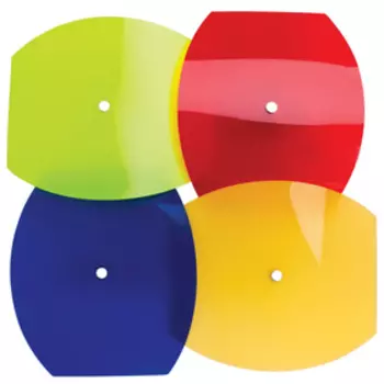 Люстра потолочная "Радуга" 8x60W Е27 серебро 54x54x15см