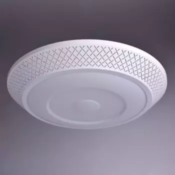 Люстра потолочная "Ривз" 1x60W LED белый 66x66x10см