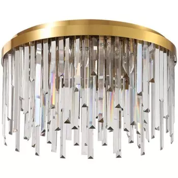 Люстра потолочная Venecia 8xЕ14 40Вт, размер 60x60x34 см, цвет бронза