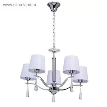 Люстра "Прато" 5x40Вт Е14 хром