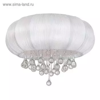 Люстра PREFERITA 5x40Вт Е14 белый 50x50x30см