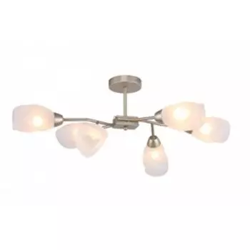 Люстра «Прут», 40Вт, Е14, цвет серебро, золото