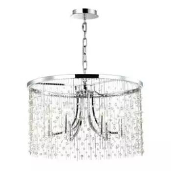 Люстра RAINI, 6x40Вт E14, цвет хром, IP20