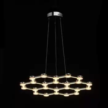 Люстра "Ракурс" 30Вт LED 3000K хром 57x57x140см