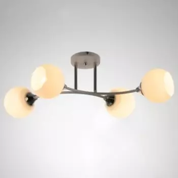 Люстра "Рассвет" 4х60Вт Е27 белый