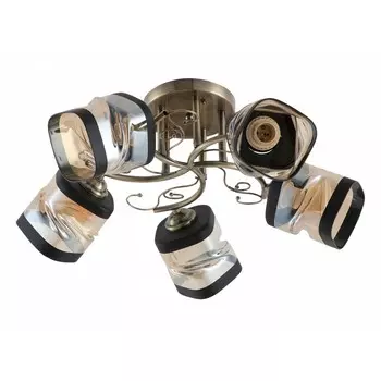 Люстра «Рей», 40Вт, Е27, цвет бронза