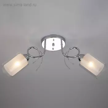 Люстра Renee 2x60Вт E27 хром