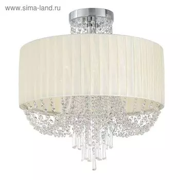 Люстра REPRESENTA 8x40Вт Е14 хром 50x50x45см