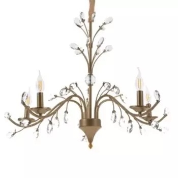 Люстра «Риана» 5хЕ14 40 Вт золото 555545 см BayerLux