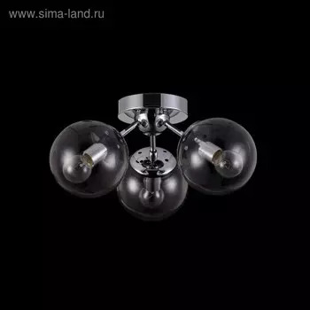 Люстра Richard 3x60Вт E14, хром 39x39x16,5 см