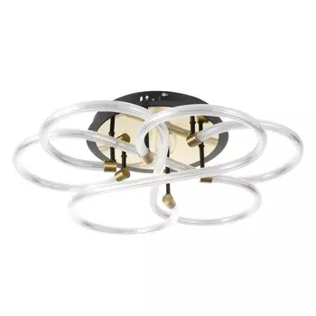 Люстра "Риоли" LED 96Вт золото 60х60х6 см BayerLux