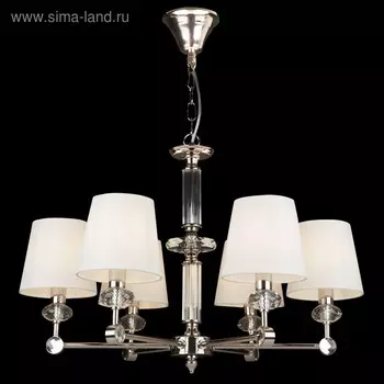 Люстра Maytoni MOD018PL-06CH, 6хE14, 40Вт, 66х66х145 см, цвет хром