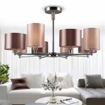 Люстра Rivoli Ebony 8хЕ14, 40 Вт