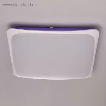 Люстра "Ривз" 50W LED белый 52x52x11см