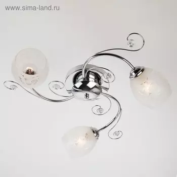 Люстра Roksana 3x60Вт E27 хром
