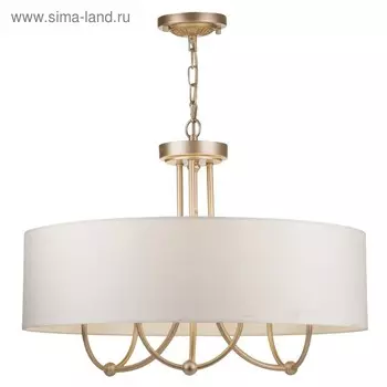 Светильник подвесной Maytoni ARM006PL-06G, 6хE14, 40Вт, 58х58х145 см, цвет золото