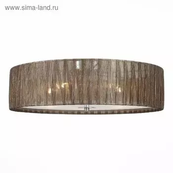 Светильник потолочный St Luce. SL357.702.05. Rondella. 5х40 Вт, E14, 50х50х16 см, цвет хром