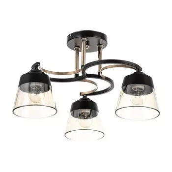 Люстра «Рори» 3хЕ27 40 Вт черный 444417.5 см