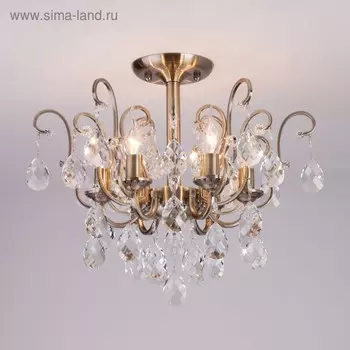 Люстра Rosita 6x60Вт E14 бронза