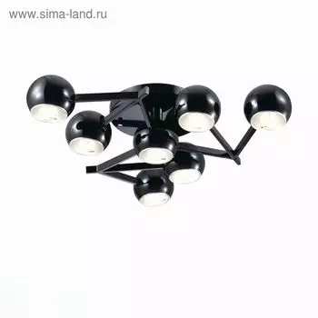 Люстра ROTTURA 7x40Вт Е14 черный 60x60x12см