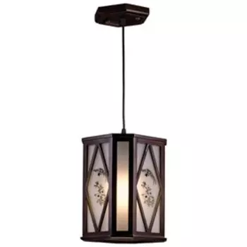 Люстра «Розабелла», 60Вт E27, кофейный