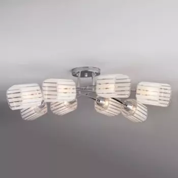 Люстра Ruby 8x60Вт E27 хром