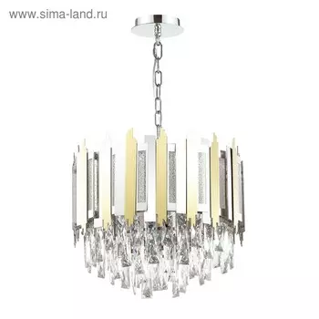 Люстра Runa, 5x40Вт E14, цвет хром