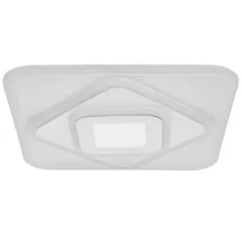 Люстра ЭкономСвет с ПДУ 02505 LED 126Вт 3000-6000К, диммир., белый 50х50х7 см