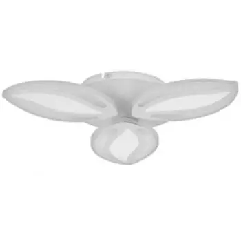 Люстра с ПДУ 10016/3 LED 80Вт 3000-6000К диммер с подсветкой белый 50х50х10 см