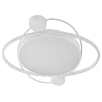 Люстра с ПДУ 1222/1WT LED 120 Вт 3000-6000К белый 50509 см BayerLux