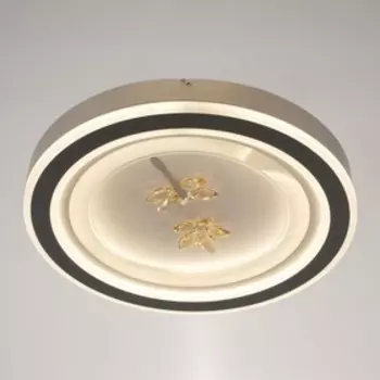 Люстра с ПДУ 1409/1 LED 144Вт 3000-6000К белый 50х50х6 см